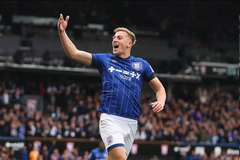 Striker Ipswich Town, Liam Delap (c) Premier League Official
